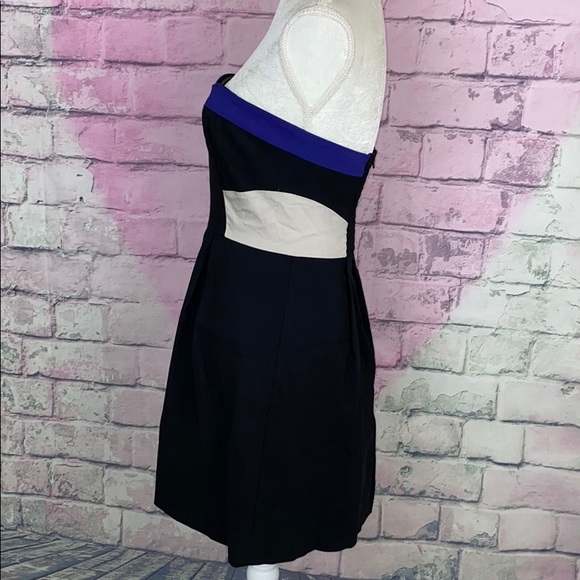 Sparkle and fade UO black strapless mini dress L - Picture 2 of 6